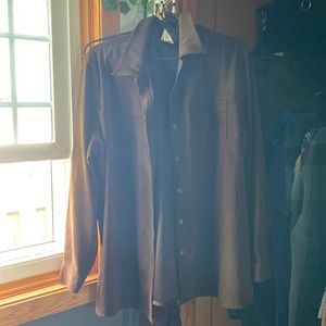 Allison Daley brown button up size 18